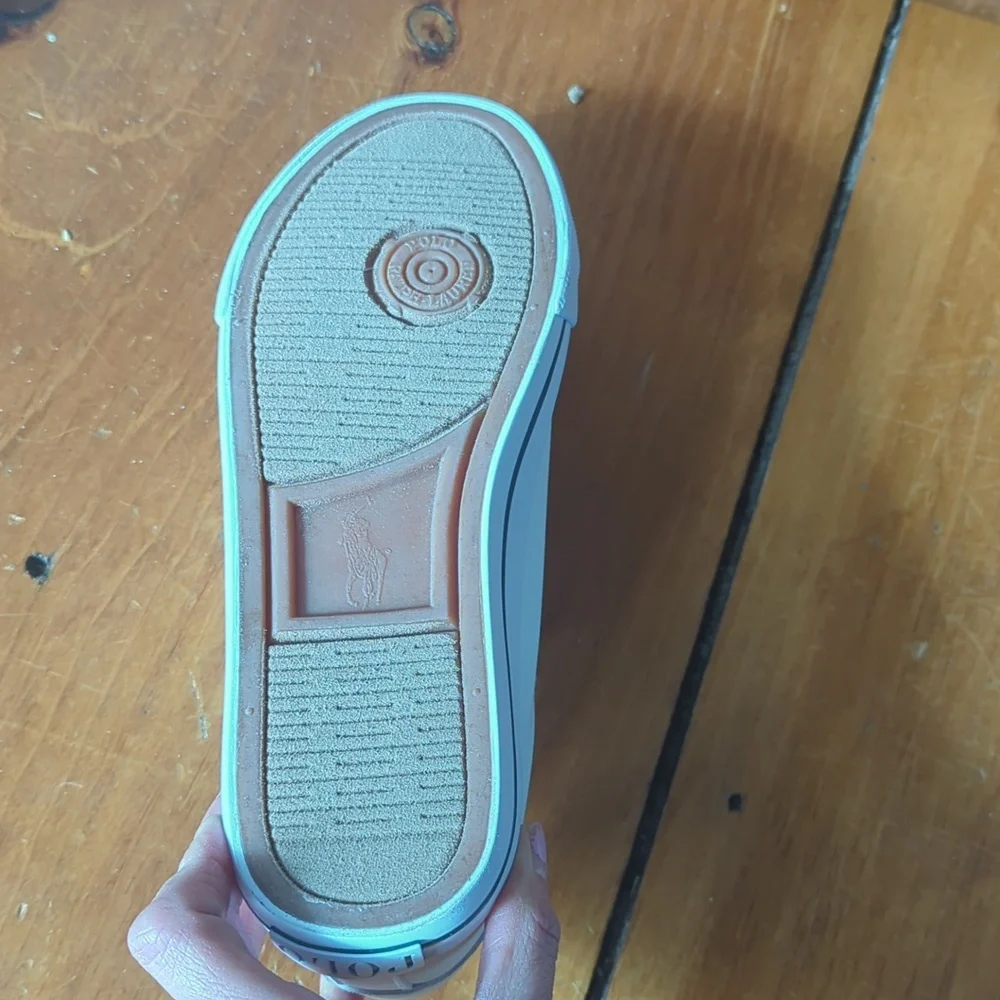 LIKE NEW Polo Leather Velcro Shoes - Picture 8 of 12